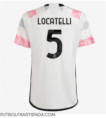 Juventus Manuel Locatelli #5 Segunda Equipación 2023-24 Manga Corta